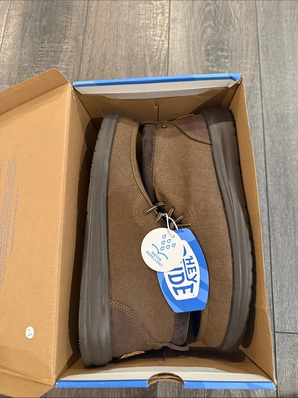 Hey Dude Wally GripR Workwear Dark Brown